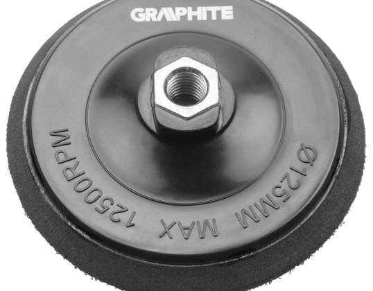 Flexible Scheibe mit Klettverschluss 125 mm x M14