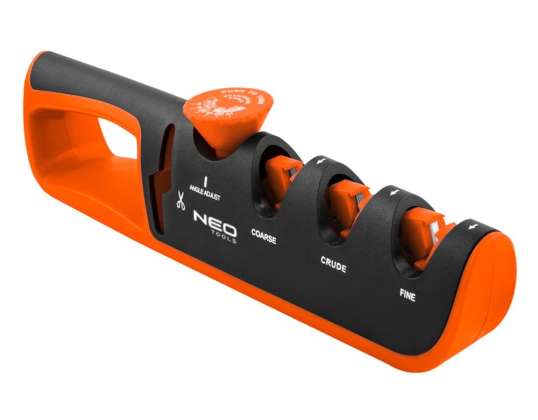 Knife and Scissor Sharpener with Adjustable Sharpening Angle