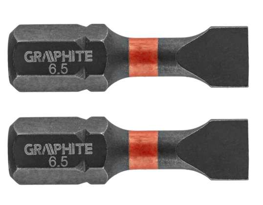 Slagbiter SL6.5 x 25 mm. 2 stk.