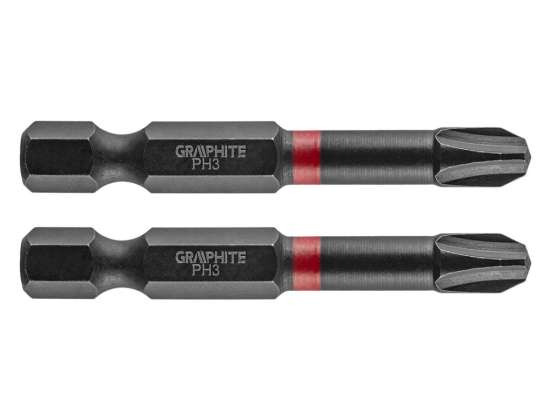 PH3 x 50 mm Schlagbohrer. 2 Stk.