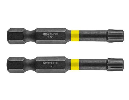 Impact bits TX30 x 50 mm. 2 st.