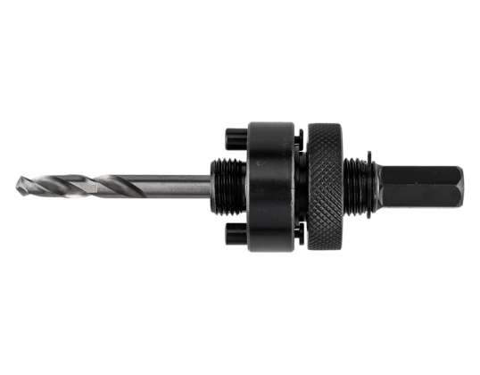 Adapter z wiertłem pilotującym do otwornic bi metalowych 32 152 mm. Hex