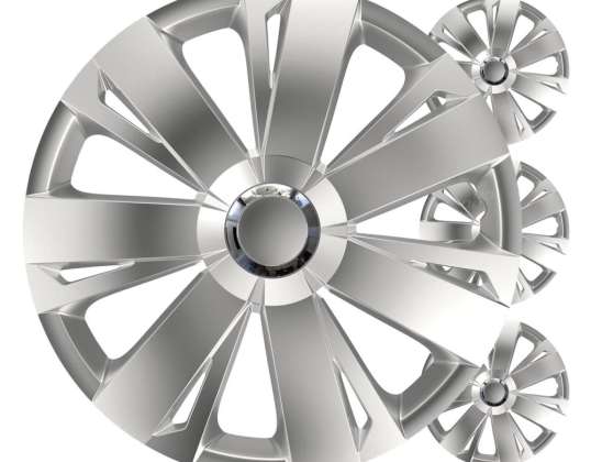 Auto Radkappen 4Stk. Energy Silver 16&quot; Zoll Farbbox-Set