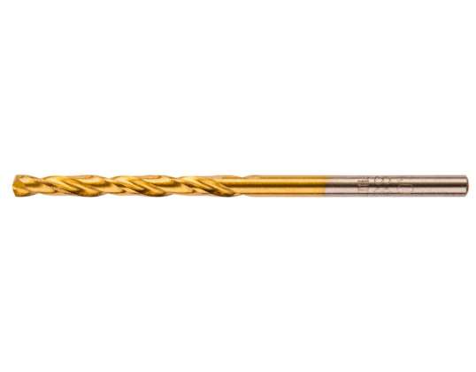 Metal Drill HSS TiN. 3.0 mm