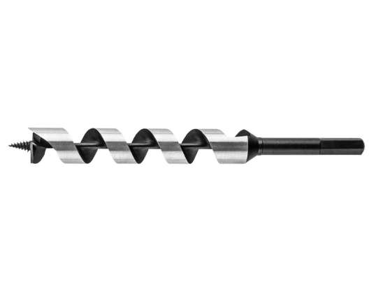 Spiral wood drill. 25 x 250 mm