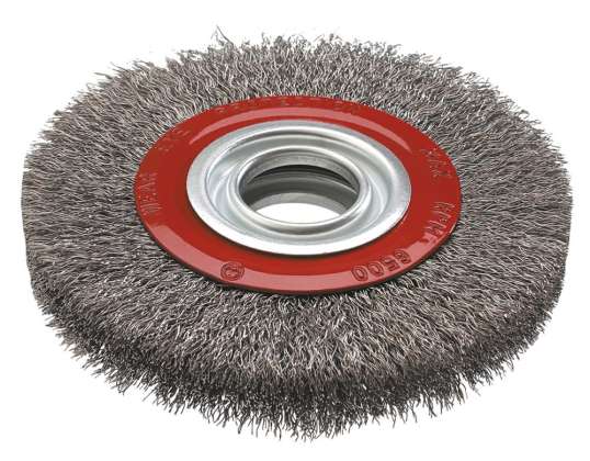 Drahtbürste Scheibe 125 x 20 mm. INOX