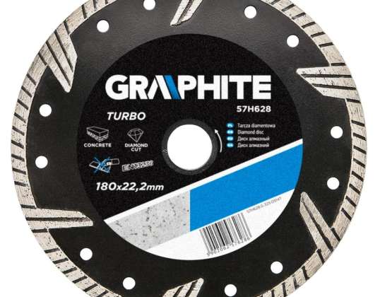 Diamanttrennscheibe 180 x 22.2 mm. turbo