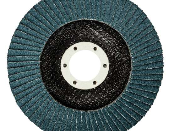 Båndslipende skive 115 x 22.2 mm. K80. zirkonium