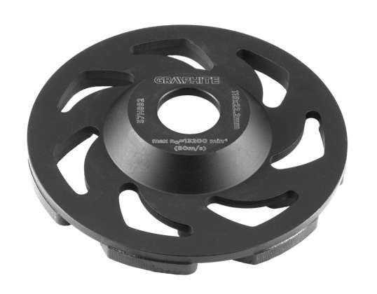 Dimanta slīpēšanas disks 115 x 22.2 x 5 mm, segments L