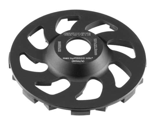 Disc diamantat pentru șlefuire 125 x 22.2 x 5 mm. heavy duty