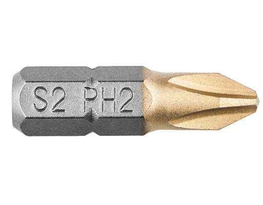 TOP 57H961 Біти для викрутки PH2 x 25 мм. 2 шт.