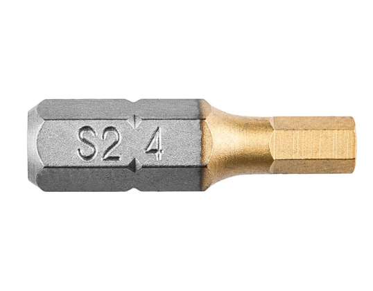 Skrujernspisser HEX4.0 x 25 mm. 2 stk.