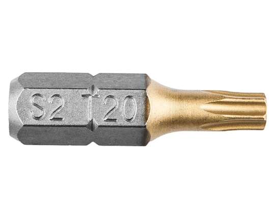 SkrujernBits TX20 x 25 mm. 2 stk.