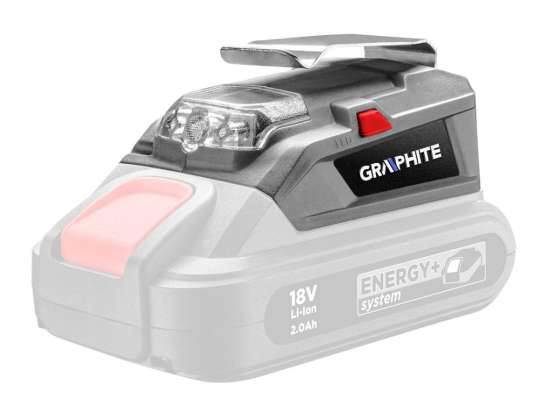 USB-adapter LED-lommelykt Energy uten batteri