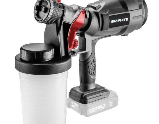 HVLP Energy Spray Gun 18V. Li Ion. without battery