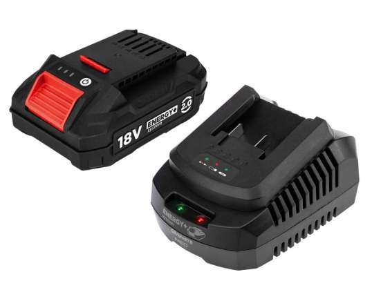 Kit de energía : Batería de 2Ah con cargador