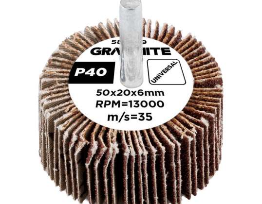 Mopa montada 50 x 20 x 6 mm. P40