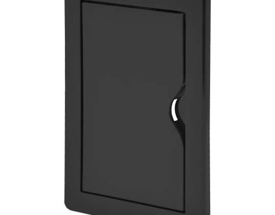 Porte d'accesso 10/15, colore nero