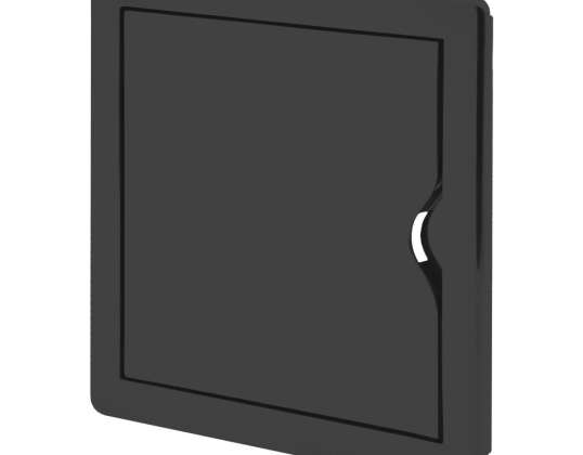 Inspektionsklappen 15/15, schwarz