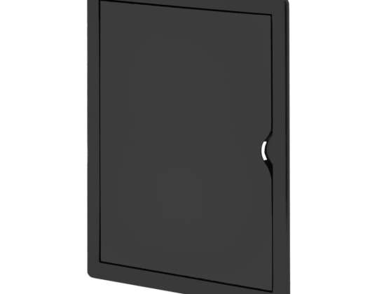 Porte di ispezione 20/25, colore nero