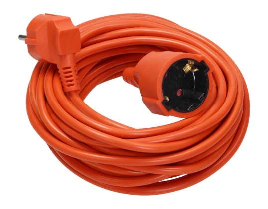 Einzelstecker Gartenverlängerung Schuko. PVC 3x1mm?, Länge 50m
