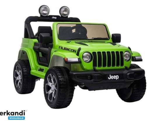 Baterie do auta Jeep Rubicon 4x4 zelená