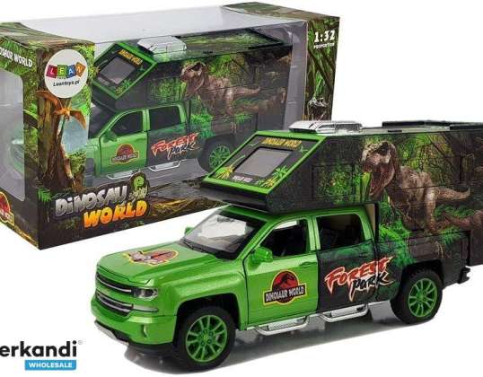 Camper with Dinosaurs Green NEL 5969