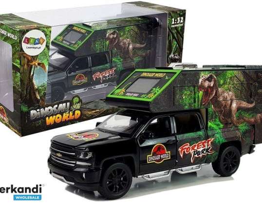 Dinosaurier Camper 1/32 Schwarz