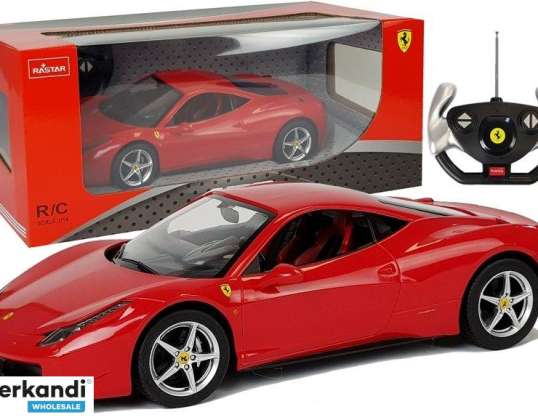 Auto R/C Ferrari Italia Rastar 1:14 Rot auf Fernbedienung