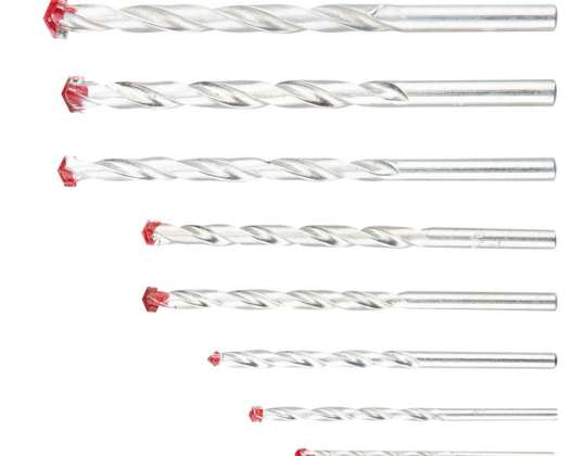 Concrete Drills 3 10 mm. set of 8 pieces