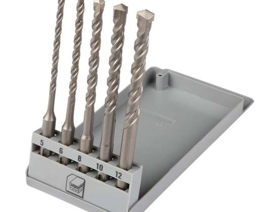 Burghie pentru beton SDS Plus 5 12 mm. set 5 buc.
