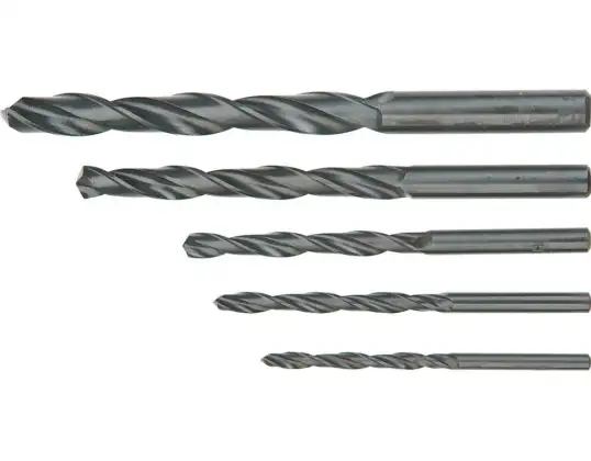 HSS-bor for metall. 4.0 10.0 mm. 5 stk. sett.