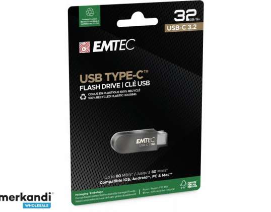 Unidad flash USB Emtec 32GB C280 USB C 3.2