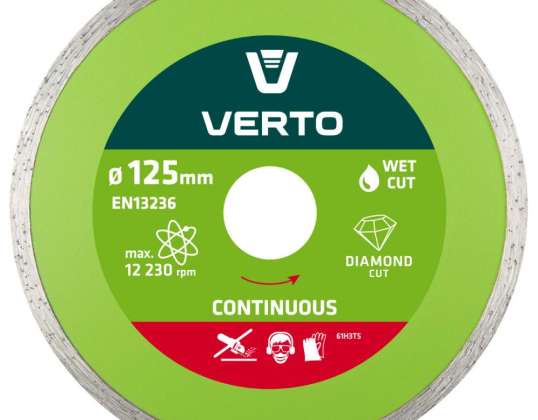 Diamantskive 125 x 22.2 mm. hel