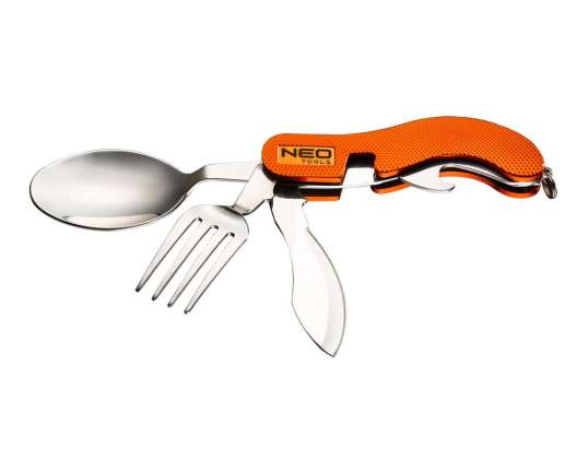 Couteau de camping orange