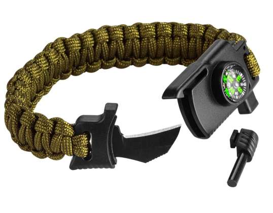 Überlebensarmband 5 in 1
