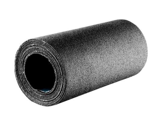 TOP 63H033 Zımpara bezi rulosu. 2,5 m x 115 mm. K100 Serisi