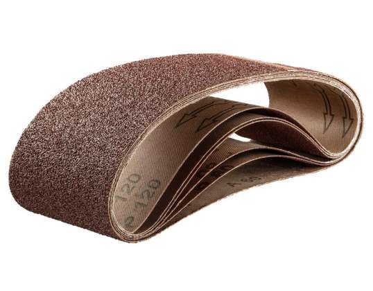 Tiras sin fin 75 x 533 mm. K60. K80x2. K100x2. K120. conjunto de 6 piezas.