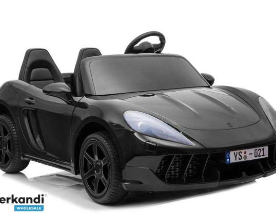 Coche de batería YSA021A Lacado Negro