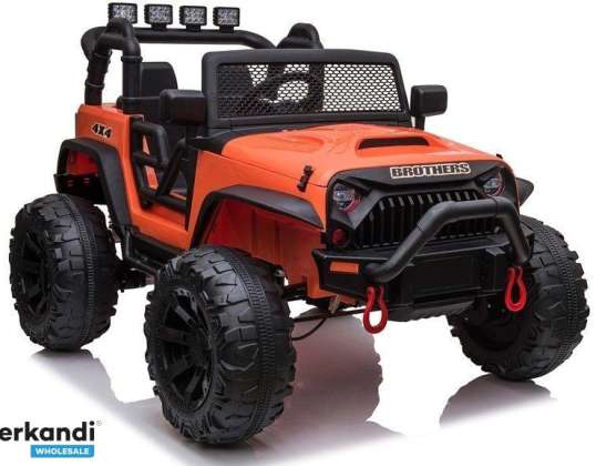 Battery powered car Jeep JC666 Orange