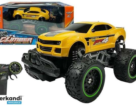 NEL 6661 Auto Zdalnie Sterowane R/C 6.5 km/h Wysokie Koła Żółte