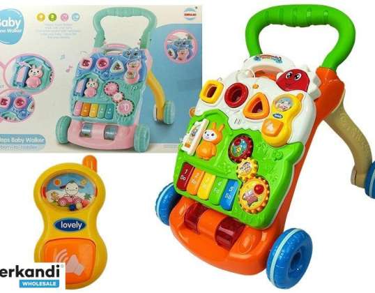 Educational Pusher for Baby with Piano