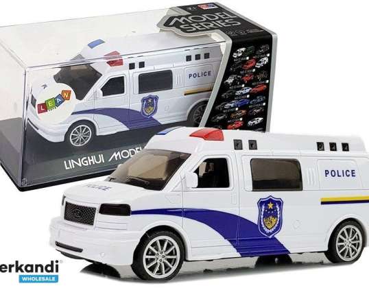 Coche de Policía con Tensión con Luces y Sonido