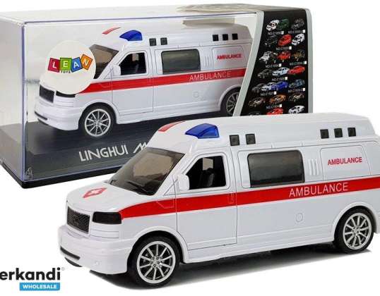 Krankenwagen Krankenwagen mit Motorsound Sirene Lichter