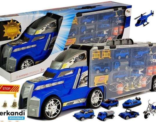Car Truck Police Garage Suitcase Game Board