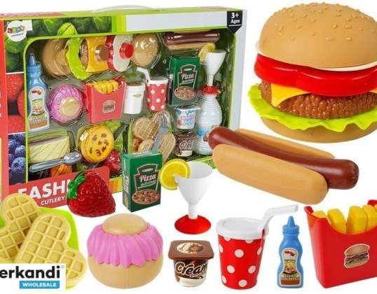 Hamburger szett gyorsétteremmel