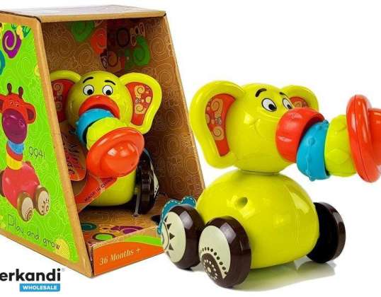 Toy Car Elephant for Baby Moving Trunk