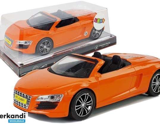 Coche Fricción Descapotable Naranja 1:18
