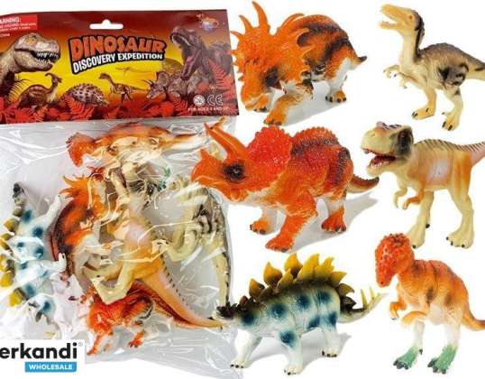 Sada figúrok dinosaurov 10 cm 6 kusov