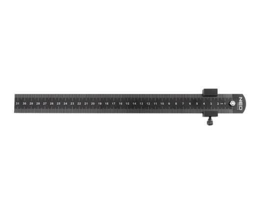 Ruler with a Stopper. 30 cm